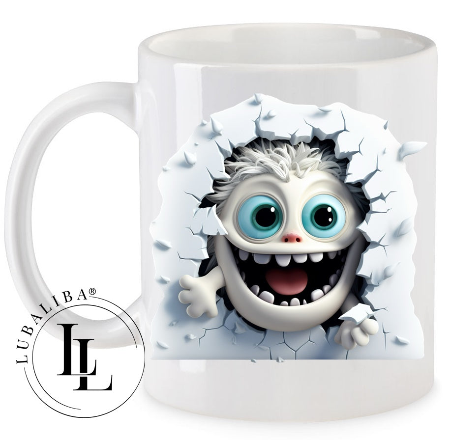 Tasse " 3D- Optik Christmas Booh " ArtNr.: CAG